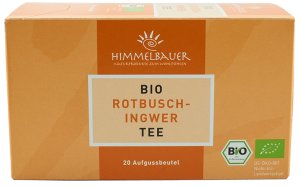 Bio Rotbusch Ingwer Tee